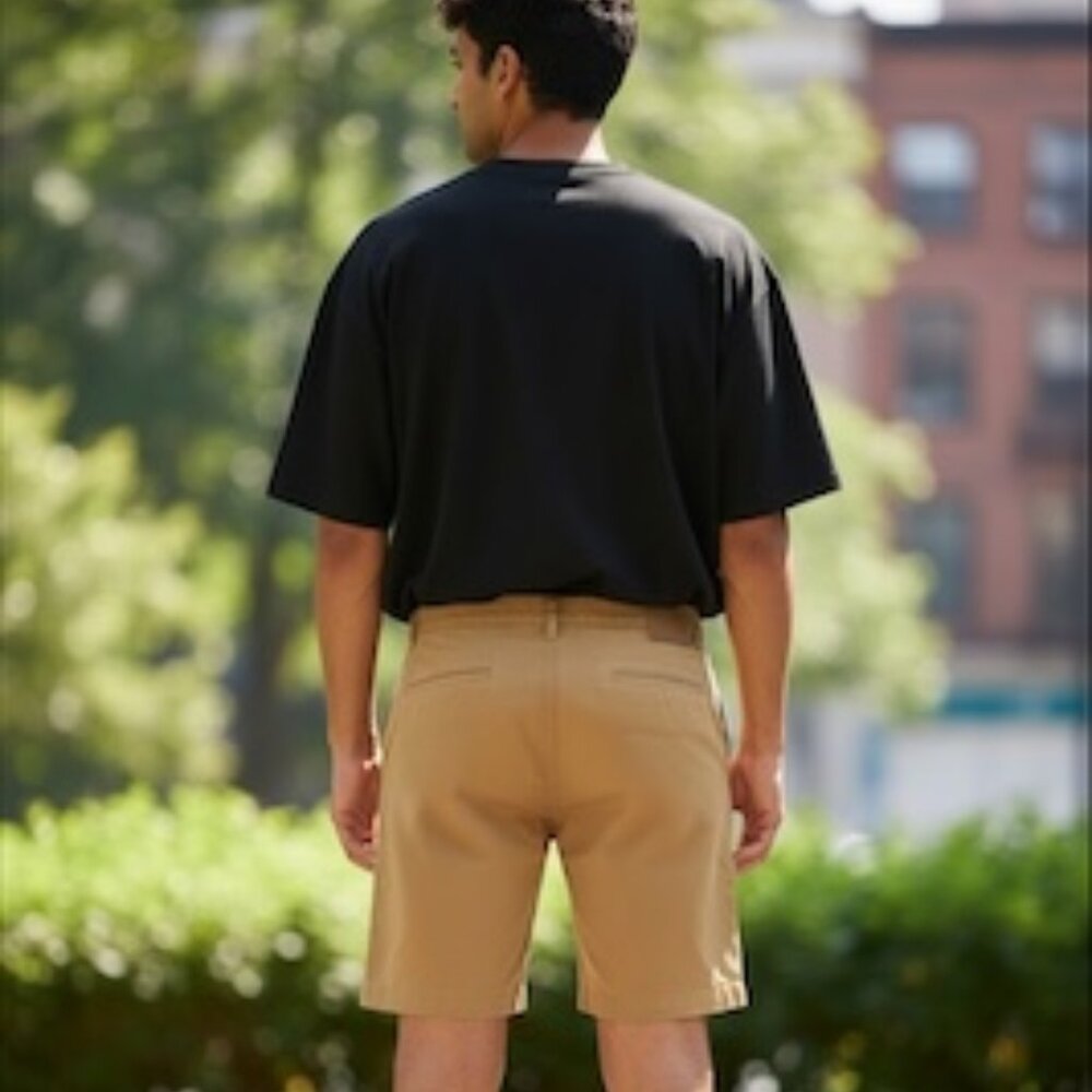 Brahma Size 38 Shorts Mens 9" Inseam NWT Brown - Picture 2 of 3